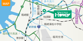 福岡支店マップ