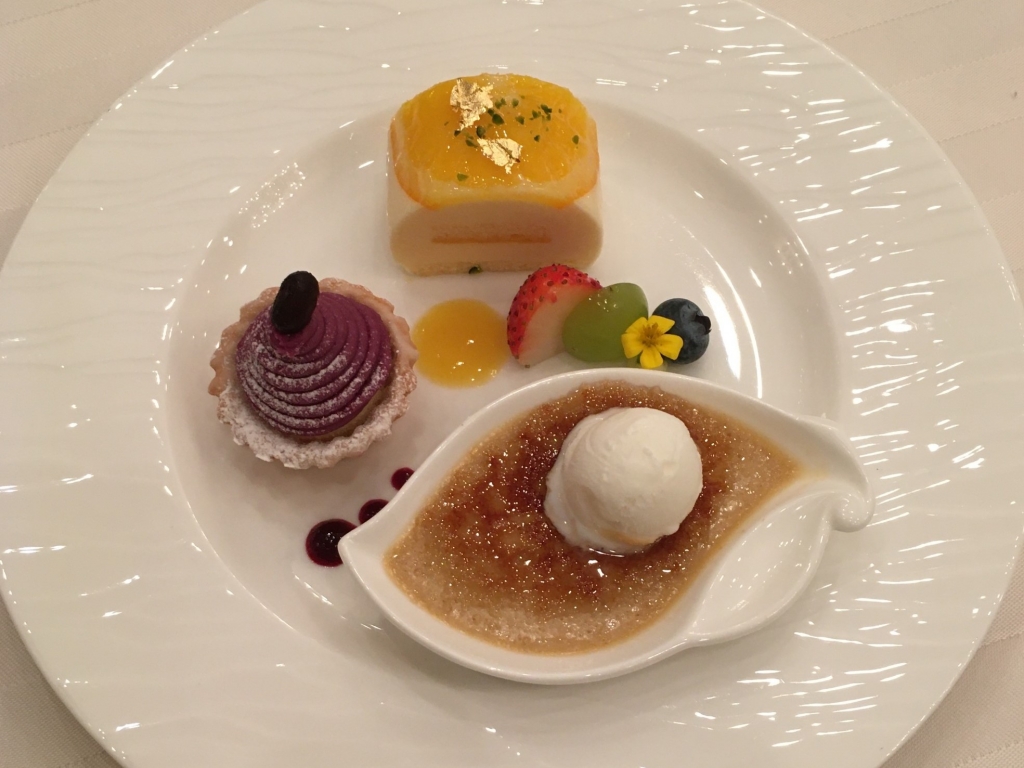 洋食のコース料理はどれも美味しかったです♪