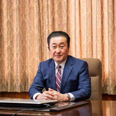 代表取締役社長 富永 哲生の写真